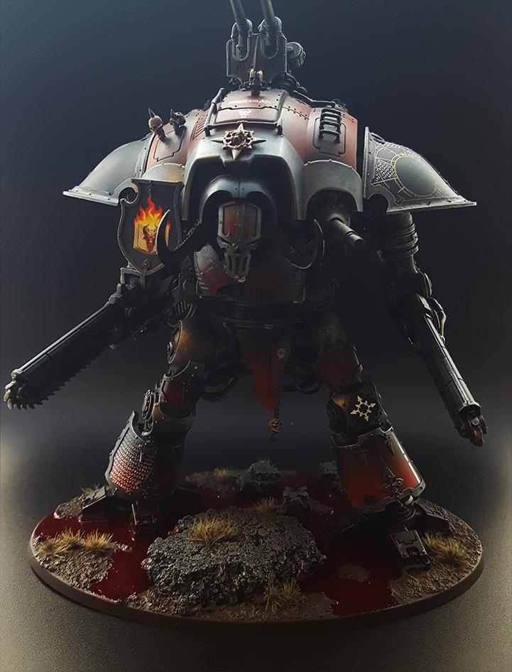 Imperial Knight, Renegade, Titan, Warhammer 40,000, Word Bearers